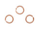 HINT    When you open and close jump rings, twist ends instead of  "ovaling" them. This keeps their round shape better, which makes  them easier to close neatly.     See Related Products links (below) for similar items and additional jewelry-making supplies that are often used with this item.