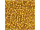 TOHO Glass Seed Bead, Size 11, 2.1mm, Inside-Color Jonquil/Apricot-Lined (Tube)