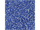 TOHO Glass Seed Bead, Size 11, 2.1mm, Silver-Lined Lt Sapphire (Tube)