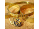 Yellow Plated Jump Ring, Round, 10mm (ounce)