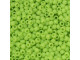 TOHO Glass Seed Bead, Size 11, 2.1mm, Opaque-Frosted Sour Apple (Tube)