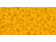TOHO Glass Seed Bead, Size 11, 2.1mm, Opaque Sunshine (Tube) TOHO Glass Seed Bead, Size 11, 2.1mm, Opaque Sunshine (Tube)