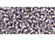 TOHO Glass Seed Bead, Size 11, 2.1mm, Silver-Lined Tanzanite (Tube)