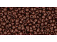 TOHO Glass Seed Bead, Size 11, 2.1mm, Opaque Oxblood (Tube)