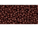 TOHO Glass Seed Bead, Size 11, 2.1mm, Opaque Oxblood (Tube)