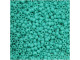 TOHO Glass Seed Bead, Size 11, 2.1mm, Opaque-Frosted Turquoise (Tube)