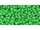 TOHO Glass Seed Bead, Size 11, 2.1mm, Opaque-Frosted Mint Green (Tube)