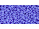 The uniform size and shape of Toho seed beads make them an excellent choice for beadwork and consistently-sized spacers.Toho seed beads are usually colorfast; however, galvanized and silver-lined  beads may fade over time. Protect them from bleach, excessive friction and direct sunlight to keep them looking like new. Seed Bead Facts What are seed beads? Popular, tiny glass beads commonly used for weaving and embellishment.How are they made? Glass is pulled or drawn using a hollow tube, and then   the glass is cut in small pieces. They are sometimes reheated to round   the ends.What's that funny little zero? That zero refers to   the number of aughts, which is a unit used to indicate the size of   small beads. The scale is inverted, so larger numbers of aughts   correspond to smaller beads (i.e. the bigger the number, the smaller   the bead). Size 11 would be 00000000000, but since that takes up too much   room, it is abbreviated to 110.  See Related Products links (below) for similar items and additional jewelry-making supplies that are often used with this item. 