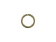 Antiqued Brass Plated Jump Ring, Round, 8mm (ounce)