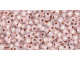 TOHO Glass Seed Bead, Size 11, 2.1mm, Copper-Lined Alabaster (Tube)
