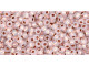 TOHO Glass Seed Bead, Size 11, 2.1mm, Copper-Lined Alabaster (Tube)