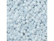 TOHO Glass Seed Bead, Size 11, 2.1mm, Opaque-Pastel-Frosted Lt Gray (Tube)