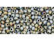 TOHO Glass Seed Bead, Size 11, 2.1mm, Matte-Color Iris - Gray (Tube) TOHO Glass Seed Bead, Size 11, 2.1mm, Matte-Color Iris - Gray (Tube)
