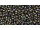 TOHO Glass Seed Bead, Size 11, 2.1mm, Matte-Color Iris - Brown (Tube)