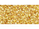 The uniform size and shape of Toho seed beads make them an excellent choice for beadwork and consistently-sized spacers.Toho seed beads are usually colorfast; however, galvanized and silver-lined  beads may fade over time. Protect them from bleach, excessive friction and direct sunlight to keep them looking like new. Seed Bead Facts What are seed beads? Popular, tiny glass beads commonly used for weaving and embellishment.How are they made? Glass is pulled or drawn using a hollow tube, and then   the glass is cut in small pieces. They are sometimes reheated to round   the ends.What's that funny little zero? That zero refers to   the number of aughts, which is a unit used to indicate the size of   small beads. The scale is inverted, so larger numbers of aughts   correspond to smaller beads (i.e. the bigger the number, the smaller   the bead). Size 11 would be 00000000000, but since that takes up too much   room, it is abbreviated to 110.  See Related Products links (below) for similar items and additional jewelry-making supplies that are often used with this item. 