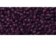 TOHO Glass Seed Bead, Size 11, 2.1mm, Transparent Med Amethyst (Tube) TOHO Glass Seed Bead, Size 11, 2.1mm, Transparent Med Amethyst (Tube)