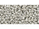 TOHO Glass Seed Bead, Size 11, 2.1mm, Metallic Silver (Tube)