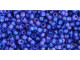 TOHO Glass Seed Bead, Size 11, 2.1mm, Inside-Color Lt Sapphire/Opaque Purple-Lined (Tube)