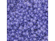 TOHO Glass Seed Bead, Size 11, 2.1mm, Inside-Color Crystal/Neon Purple-Lined (Tube)