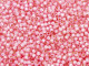 TOHO Glass Seed Bead, Size 11, 2.1mm, PermaFinish - Silver-Lined Milky Mauve (Tube)