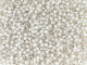 TOHO Glass Seed Bead, Size 11, 2.1mm, PermaFinish - Silver-Lined Milky Cloud (Tube)