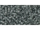 TOHO Glass Seed Bead, Size 11, 2.1mm, Transparent Gray (Tube)