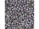 TOHO Glass Seed Bead, Size 11, 2.1mm, PermaFinish - Silver-Lined Milky Gray (Tube)