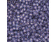TOHO Glass Seed Bead, Size 11, 2.1mm, PermaFinish - Silver-Lined Milky Tanzanite (Tube)
