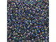 TOHO Glass Seed Bead, Size 11, 2.1mm, Gold-Lined Rainbow Lt Sapphire (Tube)