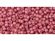 TOHO Glass Seed Bead, Size 11, 2.1mm, PermaFinish - Matte Galvanized Orchid (Tube)