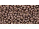 TOHO Glass Seed Bead, Size 11, 2.1mm, PermaFinish - Matte Galvanized Mauve (Tube)