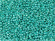 TOHO Glass Seed Bead, Size 11, 2.1mm, PermaFinish Galvanized Teal (Tube)