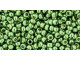 TOHO Glass Seed Bead, Size 11, 2.1mm, PermaFinish - Galvanized Sea Foam (Tube)