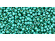 TOHO Glass Seed Bead, Size 11, 2.1mm, PermaFinish - Frosted Galvanized Turquoise (Tube) TOHO Glass Seed Bead, Size 11, 2.1mm, PermaFinish - Frosted Galvanized Turquoise (Tube)