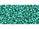 TOHO Glass Seed Bead, Size 11, 2.1mm, PermaFinish - Frosted Galvanized Turquoise (Tube) TOHO Glass Seed Bead, Size 11, 2.1mm, PermaFinish - Frosted Galvanized Turquoise (Tube)