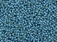 TOHO Glass Seed Bead, Size 11, 2.1mm, Permafinish - Galvanized Aqua Sky (Tube)