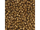 TOHO Glass Seed Bead, Size 11, 2.1mm, Permafinish - Galvanized Medal Bronze (Tube)