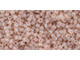 TOHO Glass Seed Bead, Size 11, 2.1mm, HYBRID ColorTrends: Milky - Warm Taupe (Tube)