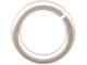 Jump Rings for Chain Maille, Round, Copper, 18ga, 6.6mm OD - Silver Color (ounce)