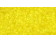 TOHO Glass Seed Bead, Size 15, 1.5mm, Transparent Lemon (Tube)