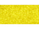 TOHO Glass Seed Bead, Size 15, 1.5mm, Transparent Lemon (Tube)