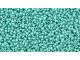 TOHO Glass Seed Bead, Size 15, 1.5mm, Opaque-Lustered Turquoise (Tube)
