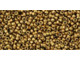 TOHO Glass Seed Bead, Size 15, 1.5mm, Bronze Antique Bronze (Tube)