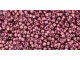 TOHO Glass Seed Bead, Size 15, 1.5mm, Gold-Lustered Amethyst (Tube)