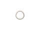 Jump Rings for Chain Maille, Round, Copper, 18ga, 7.6mm OD - Silver Color (ounce)