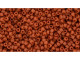 TOHO Glass Seed Bead, Size 15, 1.5mm, Semi Glazed - Orange (Tube)
