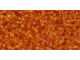 TOHO Glass Seed Bead, Size 15, 1.5mm, Transparent Topaz (Tube)