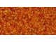 TOHO Glass Seed Bead, Size 15, 1.5mm, Transparent Topaz (Tube)