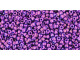 TOHO Glass Seed Bead, Size 15, 1.5mm, Higher-Metallic Grape (Tube)