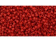 The uniform size and shape of Toho seed beads make them an excellent choice for beadwork and consistently-sized spacers.Toho seed beads are usually colorfast; however, galvanized and silver-lined  beads may fade over time. Protect them from bleach, excessive friction and direct sunlight to keep them looking like new. Seed Bead Facts What are seed beads? Popular, tiny glass beads commonly used for weaving and embellishment.How are they made? Glass is pulled or drawn using a hollow tube, and then   the glass is cut in small pieces. They are sometimes reheated to round   the ends.What's that funny little zero? That zero refers to   the number of aughts, which is a unit used to indicate the size of   small beads. The scale is inverted, so larger numbers of aughts   correspond to smaller beads (i.e. the bigger the number, the smaller   the bead). Size 11 would be 00000000000, but since that takes up too much   room, it is abbreviated to 110.  See Related Products links (below) for similar items and additional jewelry-making supplies that are often used with this item. 